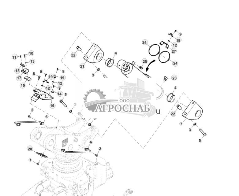 Hydraulic Cylinder, Rotating Boom Platform, CH9 - ST851719 542.jpg